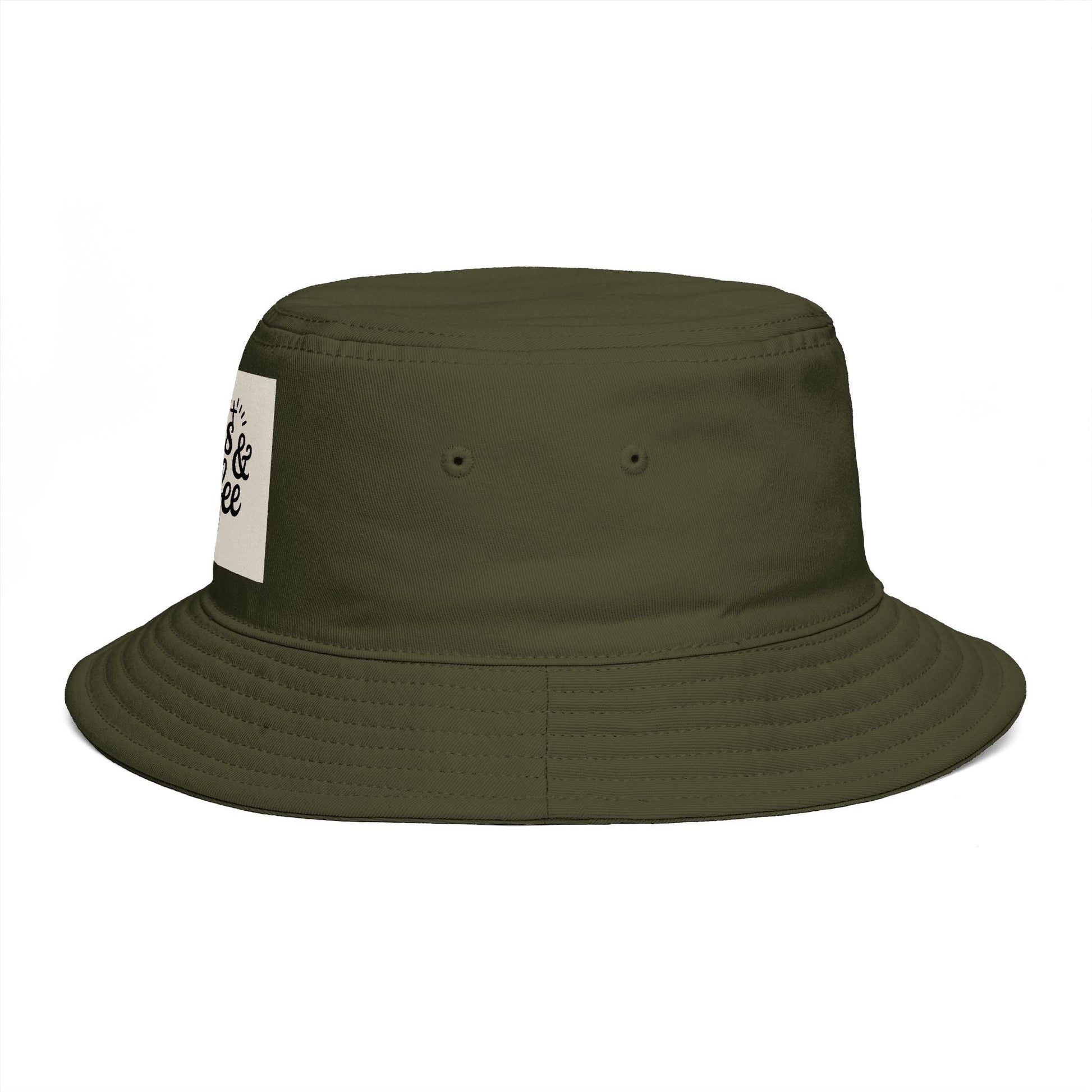 Jesus and Coffee Brown Faith - Inspired Bucket Hat - Fallon Gifts