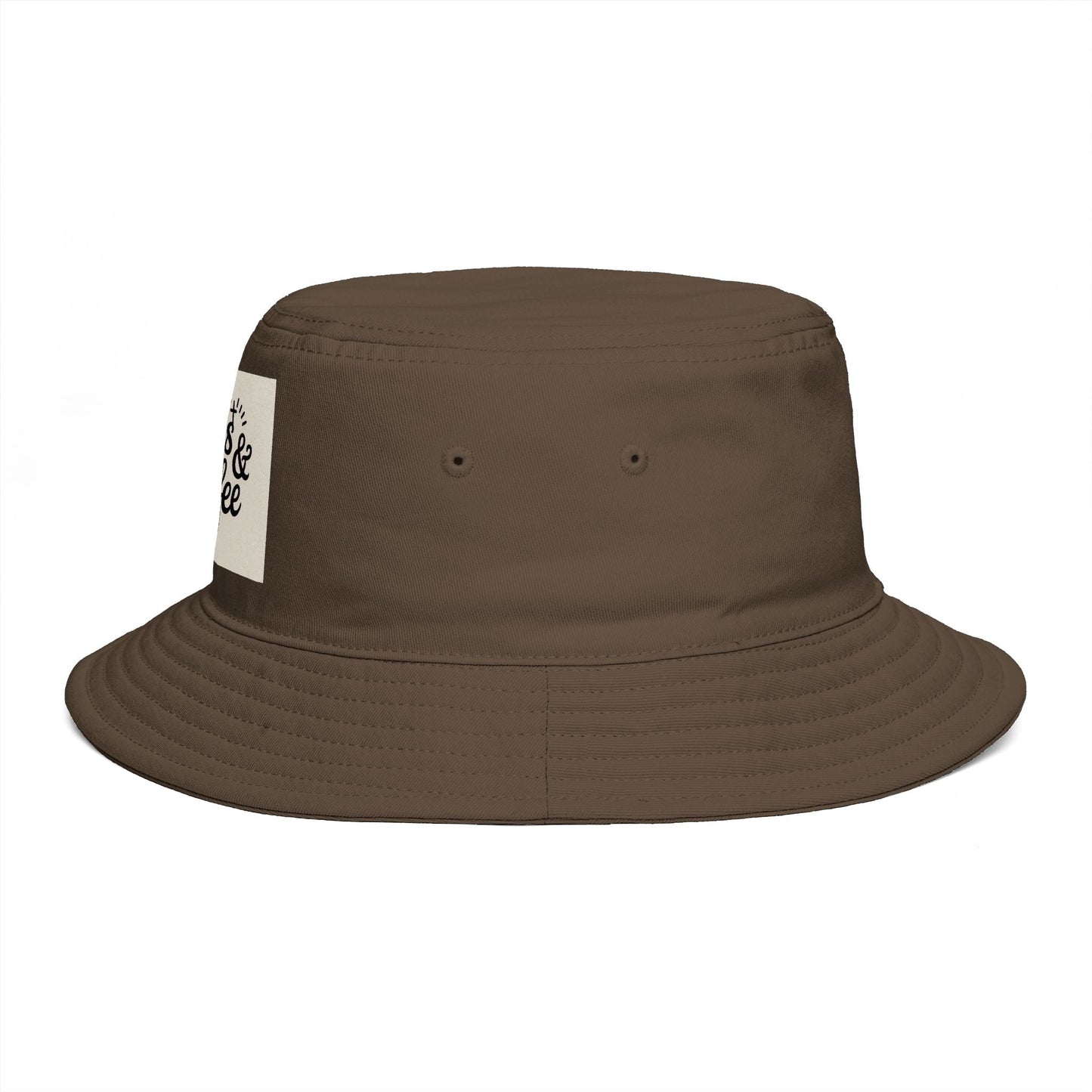 Jesus and Coffee Brown Faith - Inspired Bucket Hat - Fallon Gifts