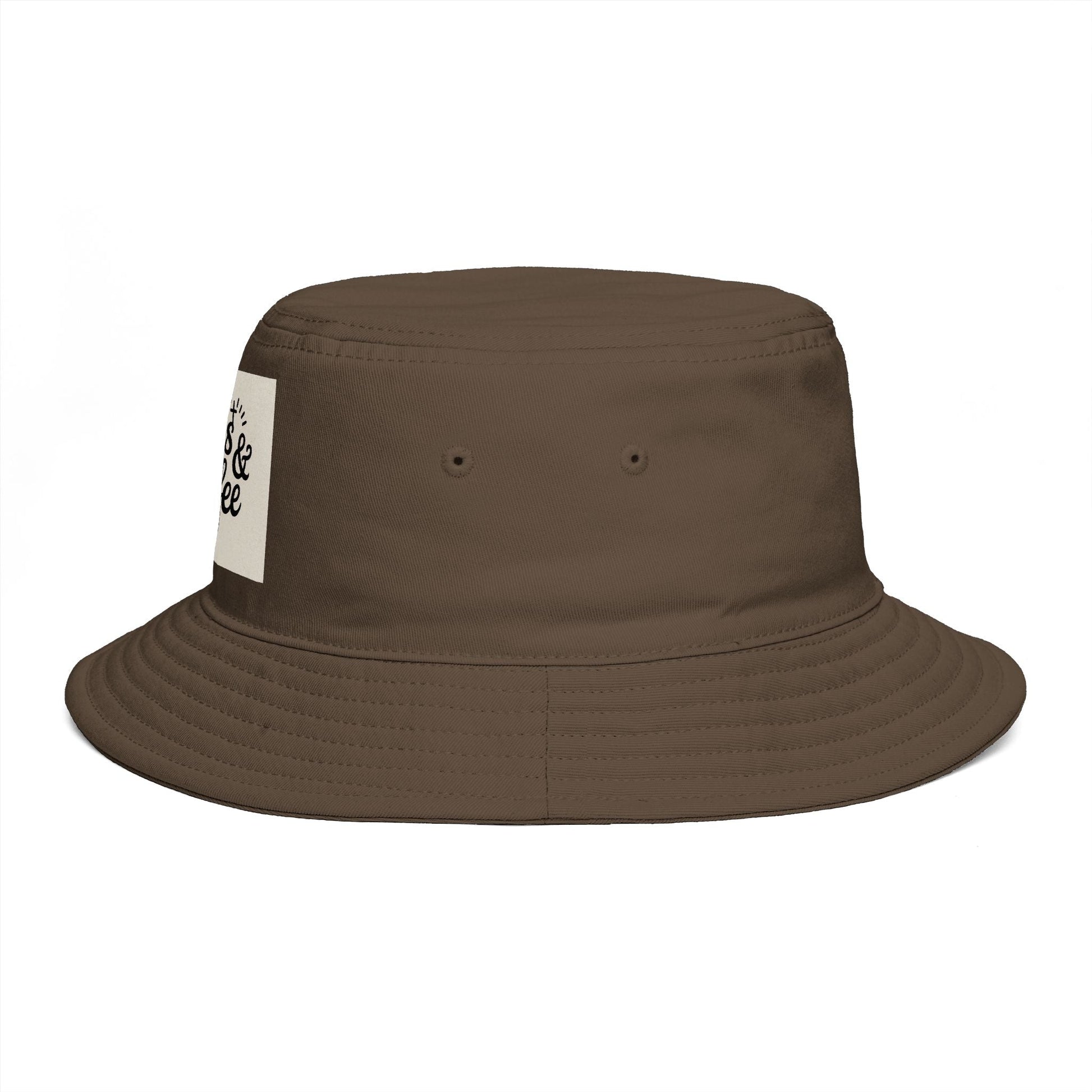 Jesus and Coffee Brown Faith - Inspired Bucket Hat - Fallon Gifts