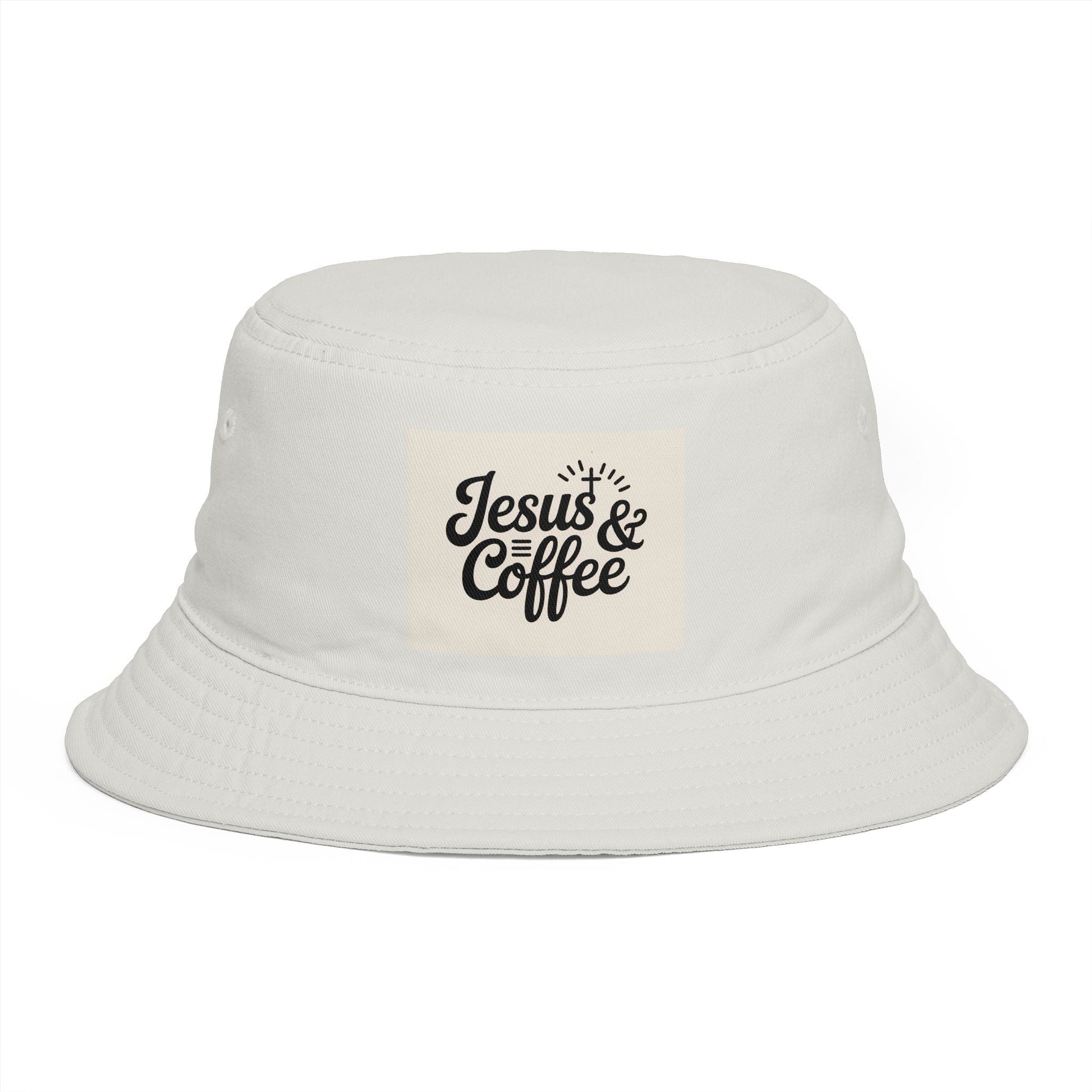 Jesus and Coffee Brown Faith - Inspired Bucket Hat - Fallon Gifts