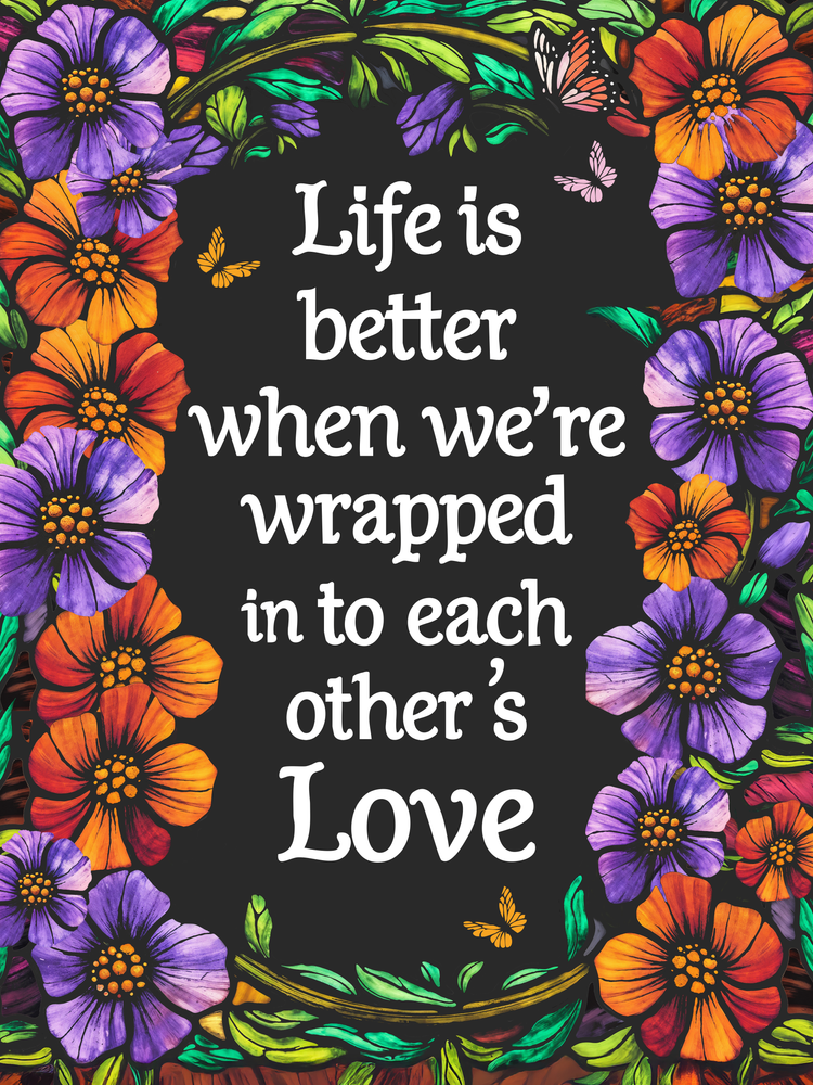 Life is Better With You - Heirloom Blanket - Fallon Gifts