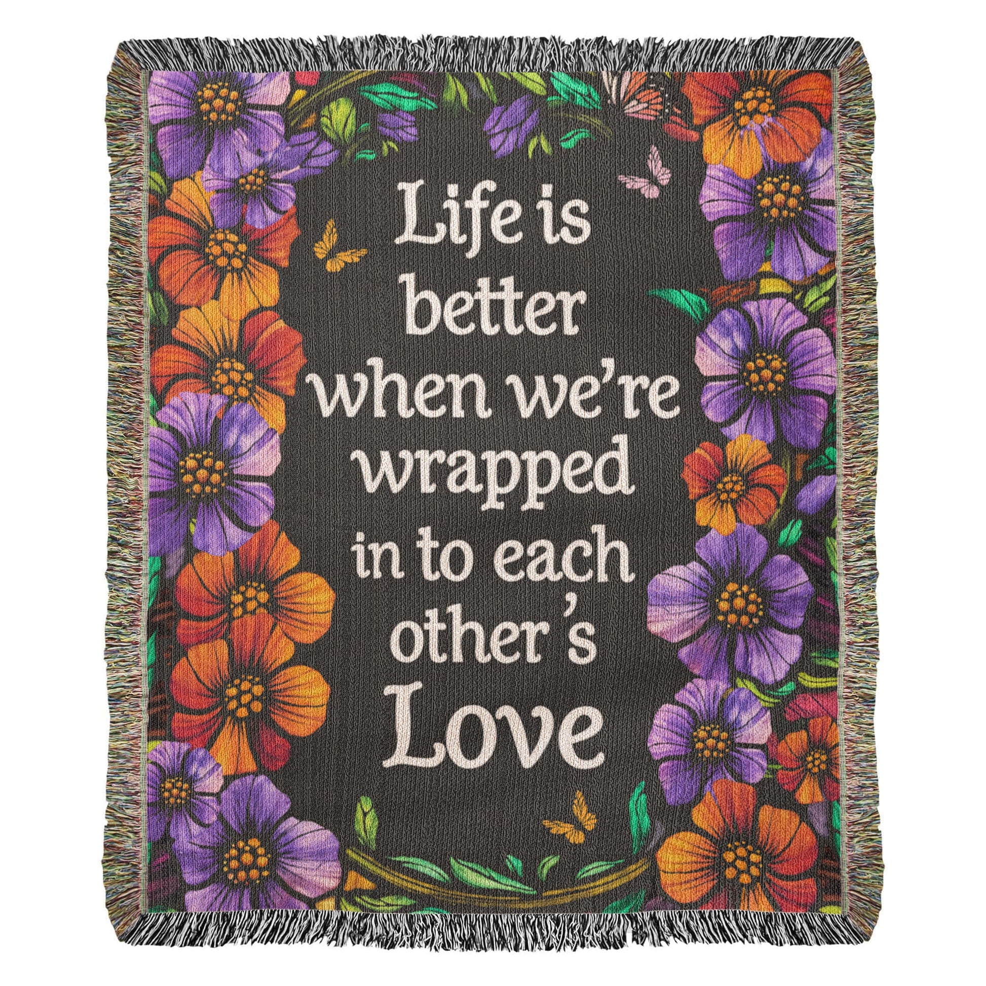 Life is Better With You - Heirloom Blanket - Fallon Gifts