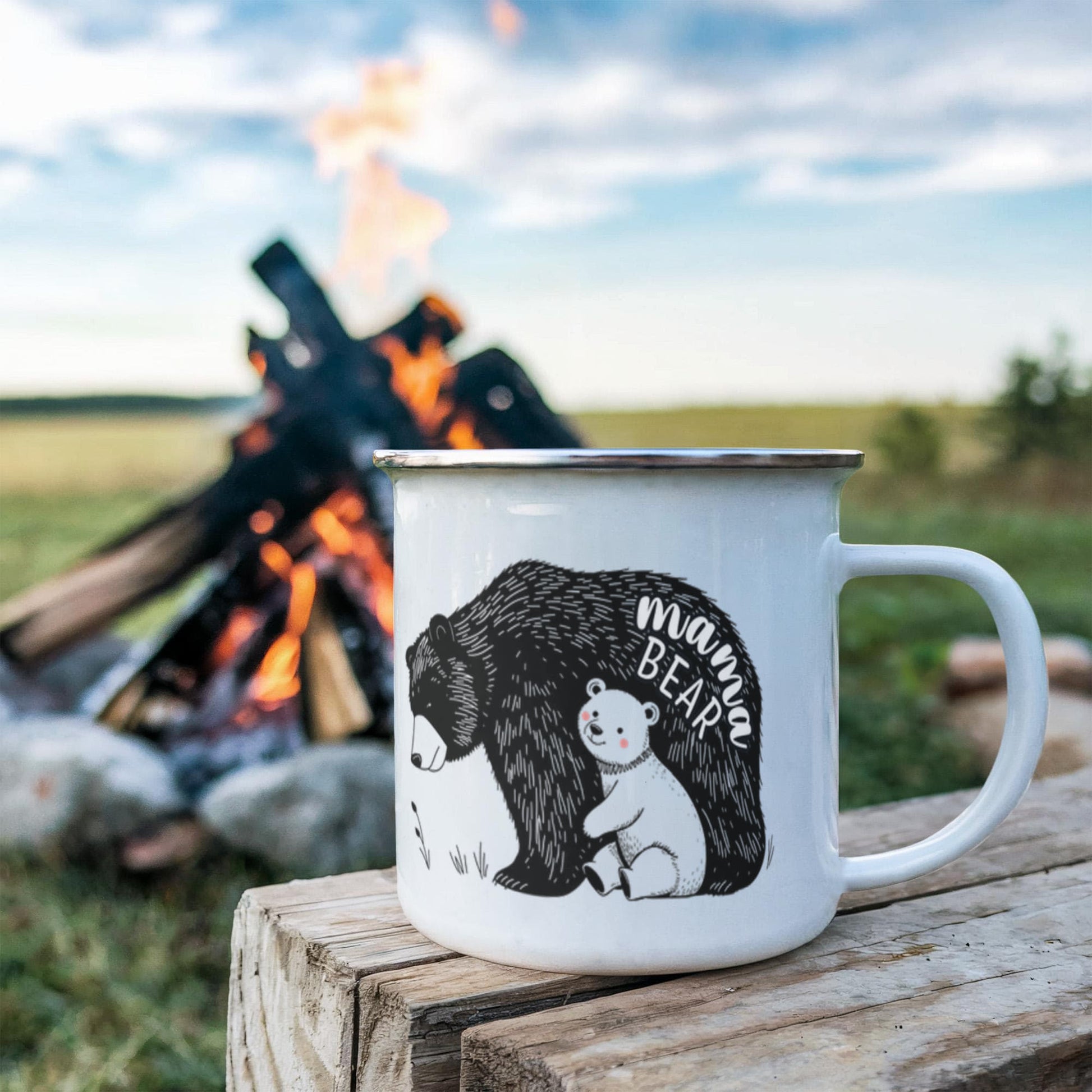 Mama Bear Camping Mug - Fallon Gifts