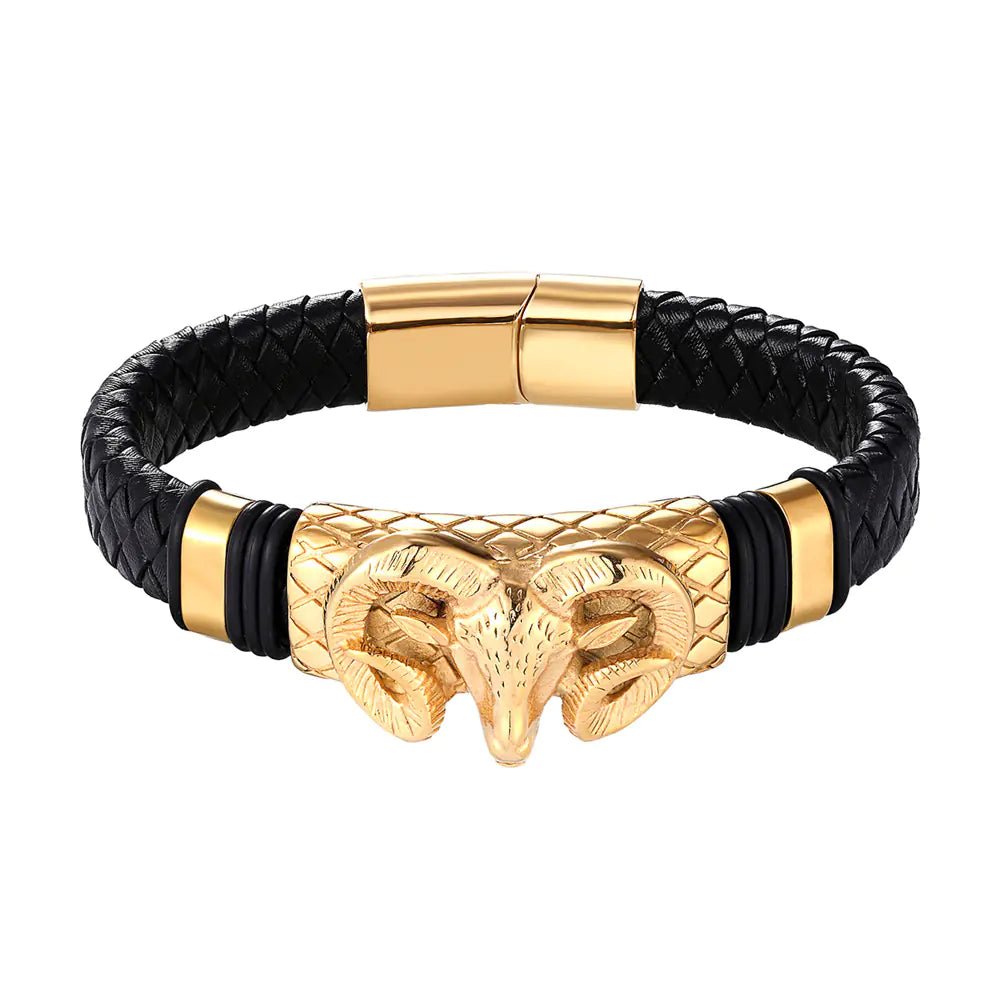 Men's Constellation Stainless Steel Braided Bracelet - Fallon Gifts