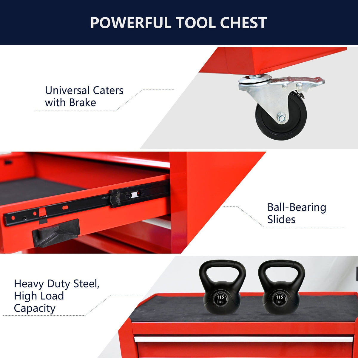 Metal Tool Cabinet With Tool Set - Fallon Gifts