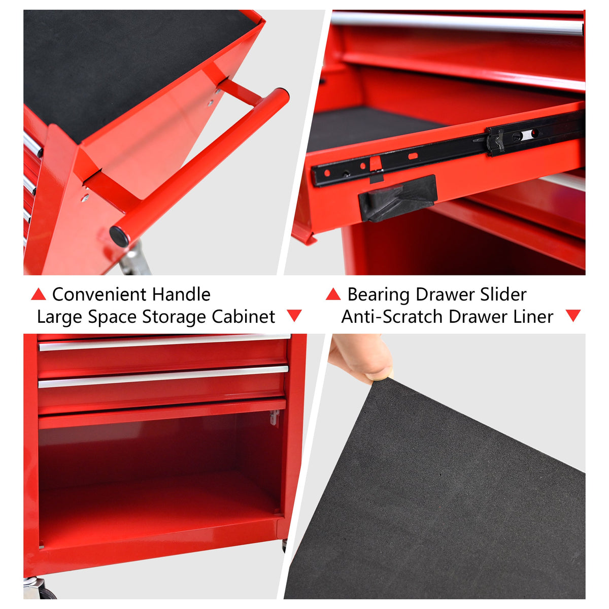 Metal Tool Cabinet With Tool Set - Fallon Gifts