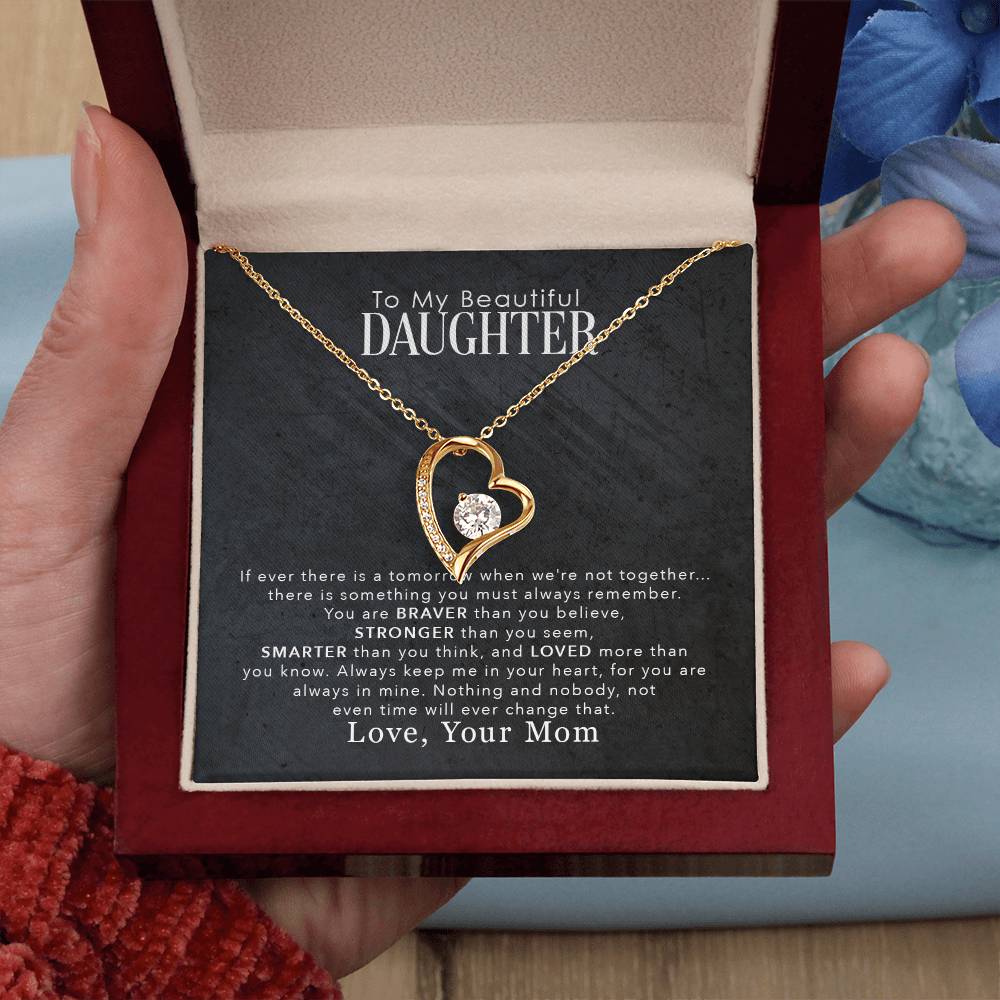 My Beautiful Daughter - Forever Love Necklace - Fallon Gifts