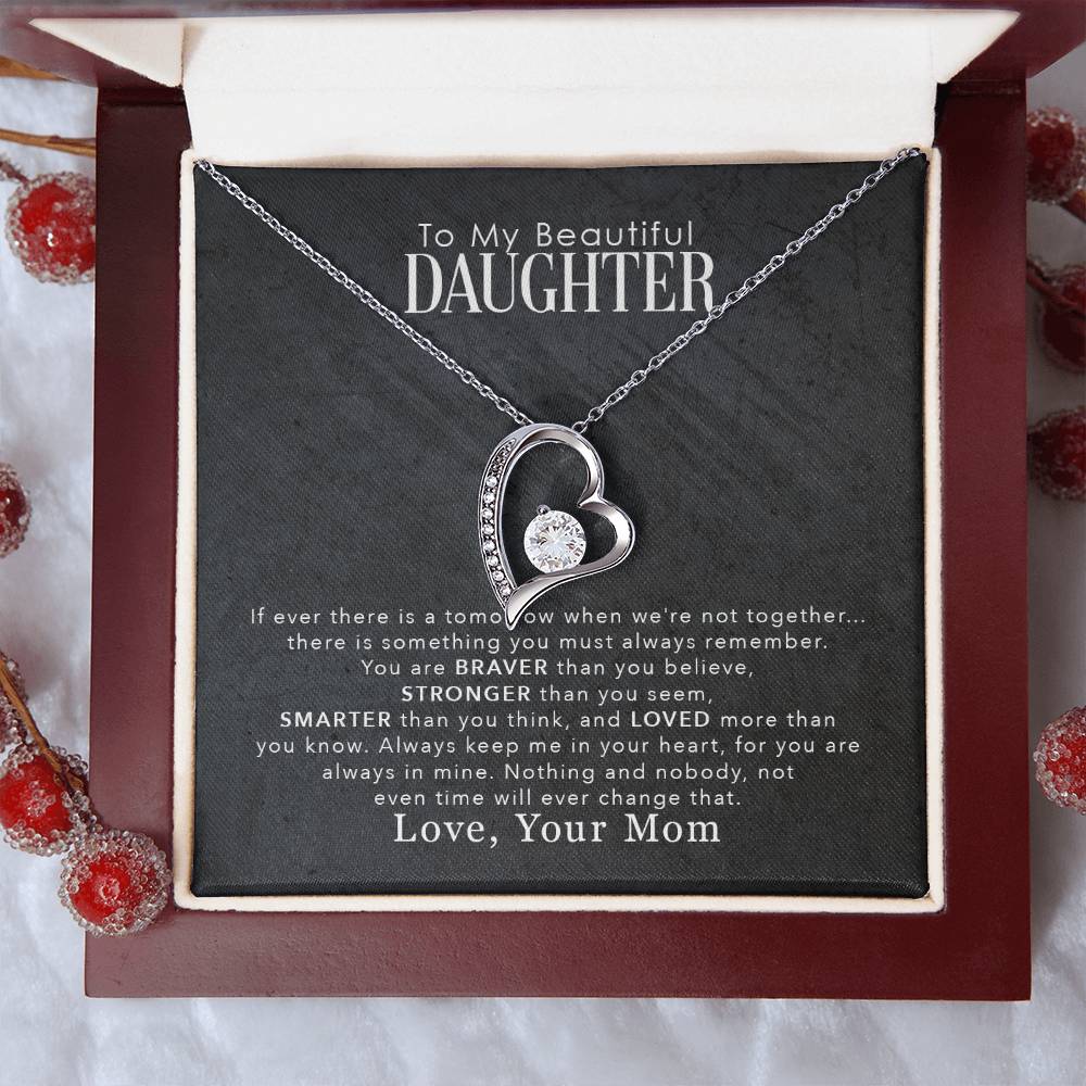 My Beautiful Daughter - Forever Love Necklace - Fallon Gifts