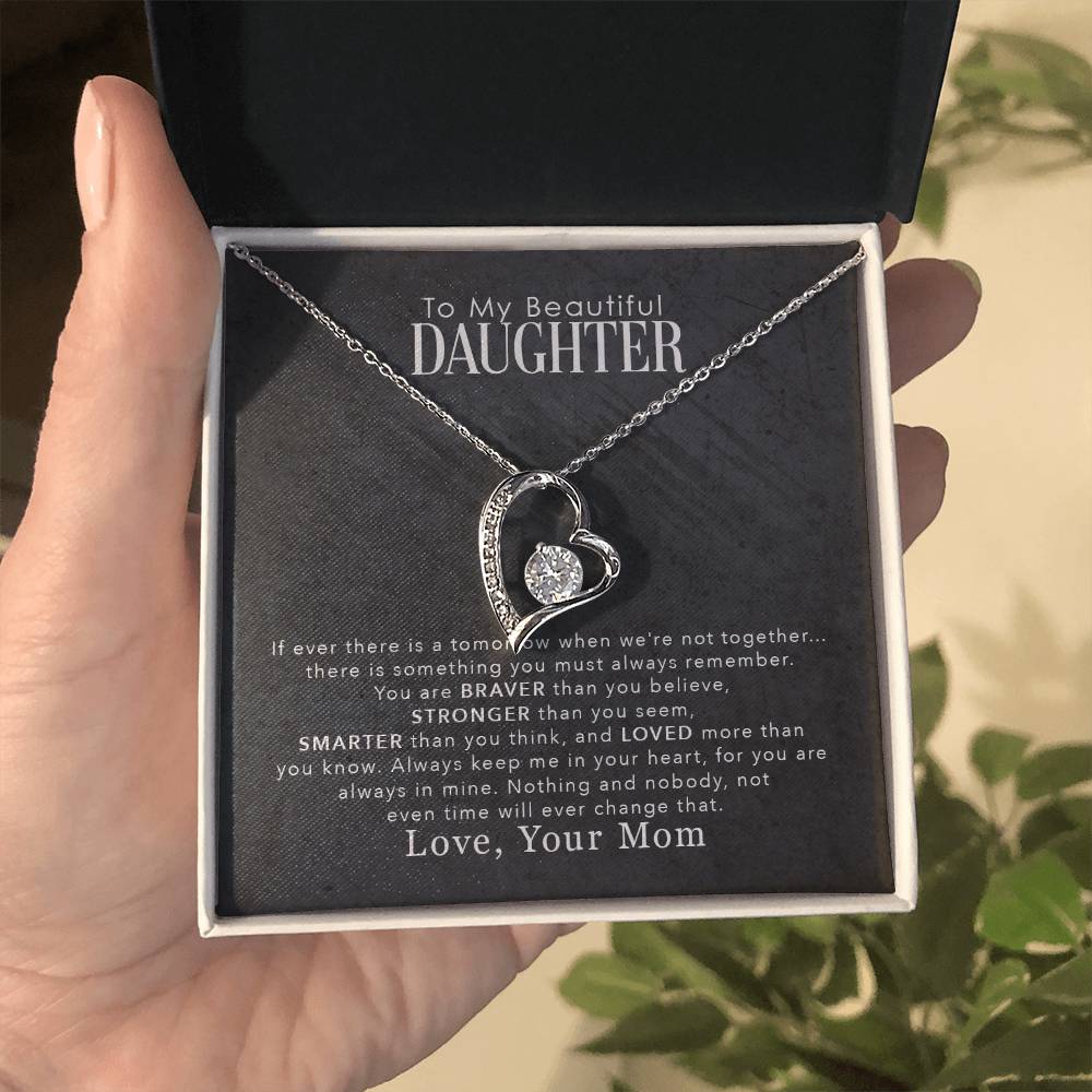 My Beautiful Daughter - Forever Love Necklace - Fallon Gifts