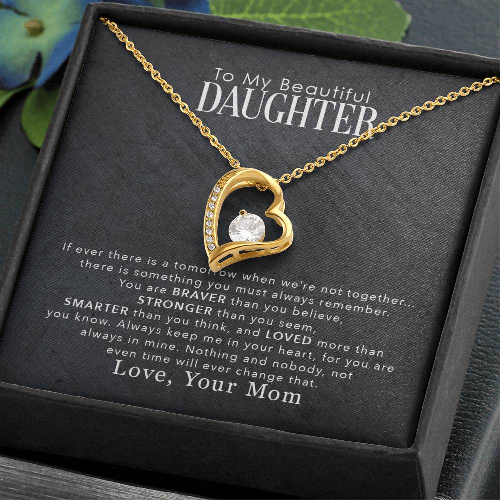 My Beautiful Daughter - Forever Love Necklace - Fallon Gifts