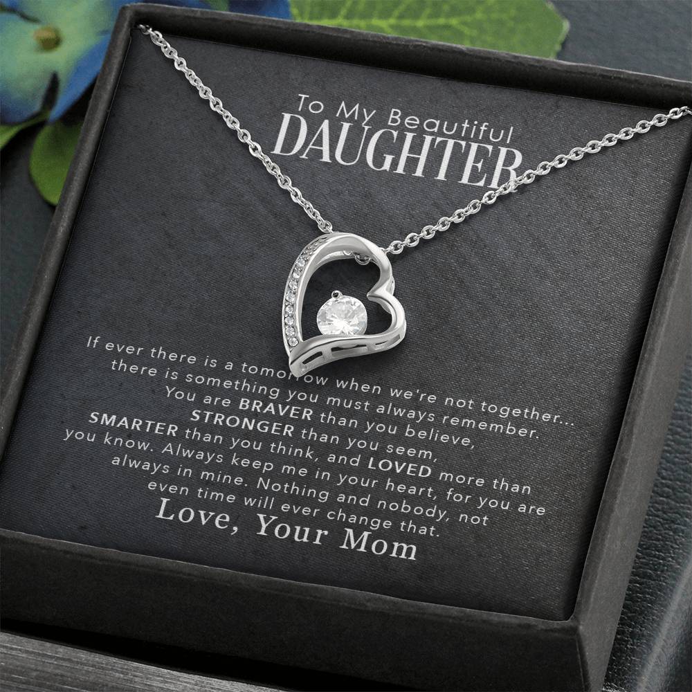 My Beautiful Daughter - Forever Love Necklace - Fallon Gifts