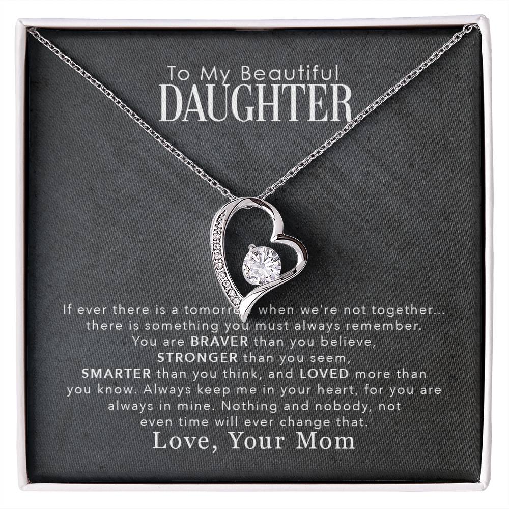 My Beautiful Daughter - Forever Love Necklace - Fallon Gifts