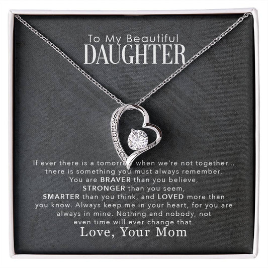 My Beautiful Daughter - Forever Love Necklace - Fallon Gifts