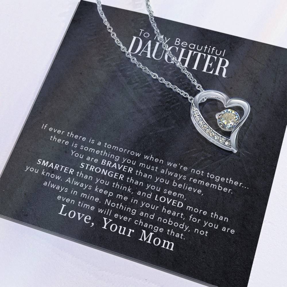 My Beautiful Daughter - Forever Love Necklace - Fallon Gifts