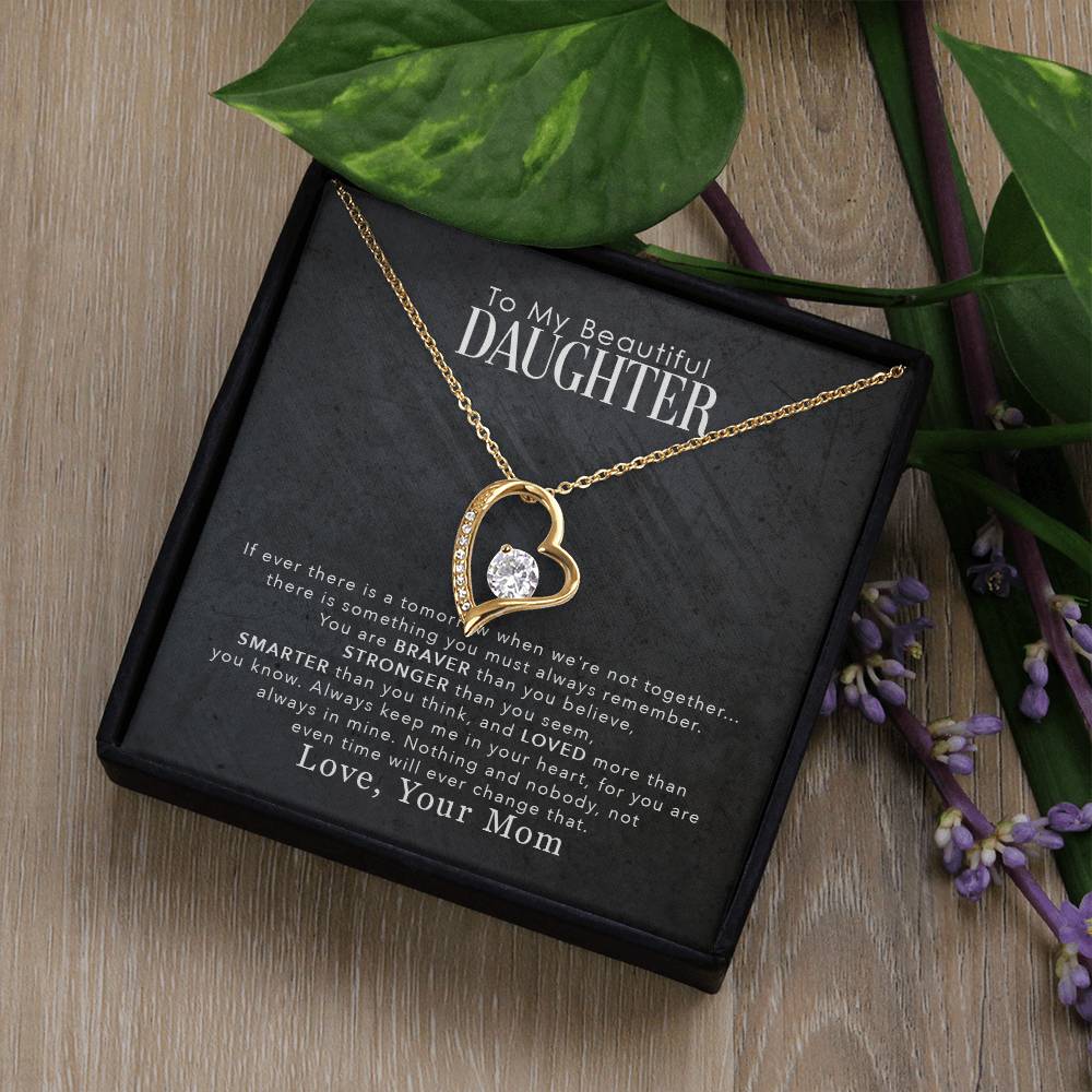 My Beautiful Daughter - Forever Love Necklace - Fallon Gifts