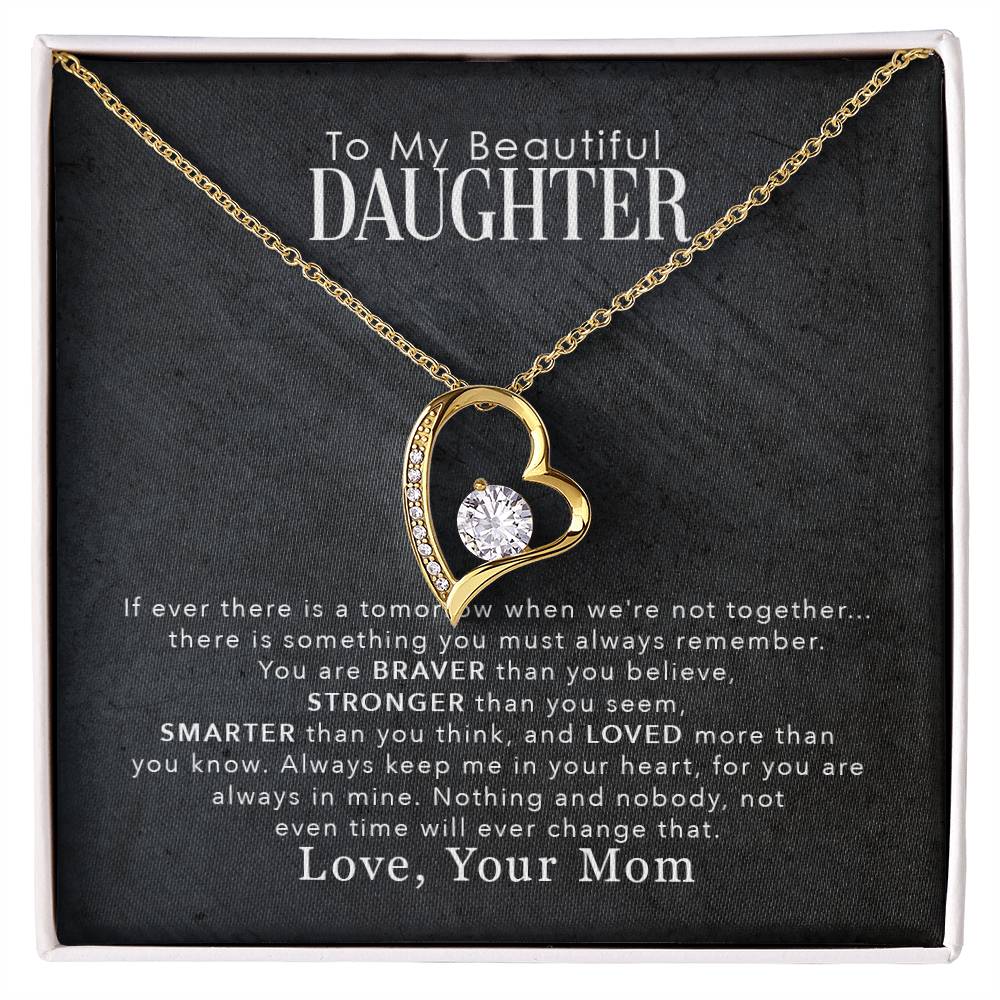 My Beautiful Daughter - Forever Love Necklace - Fallon Gifts