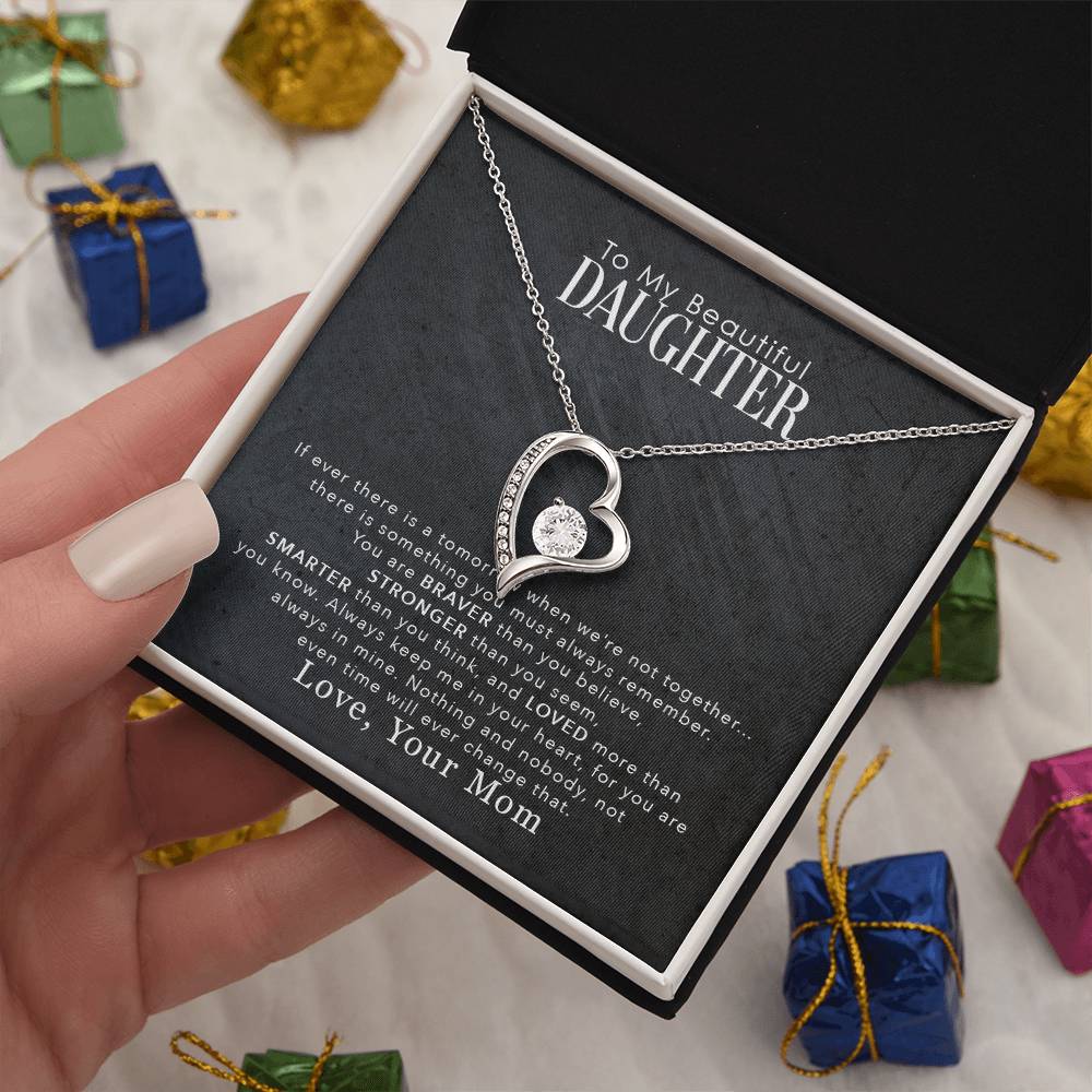 My Beautiful Daughter - Forever Love Necklace - Fallon Gifts