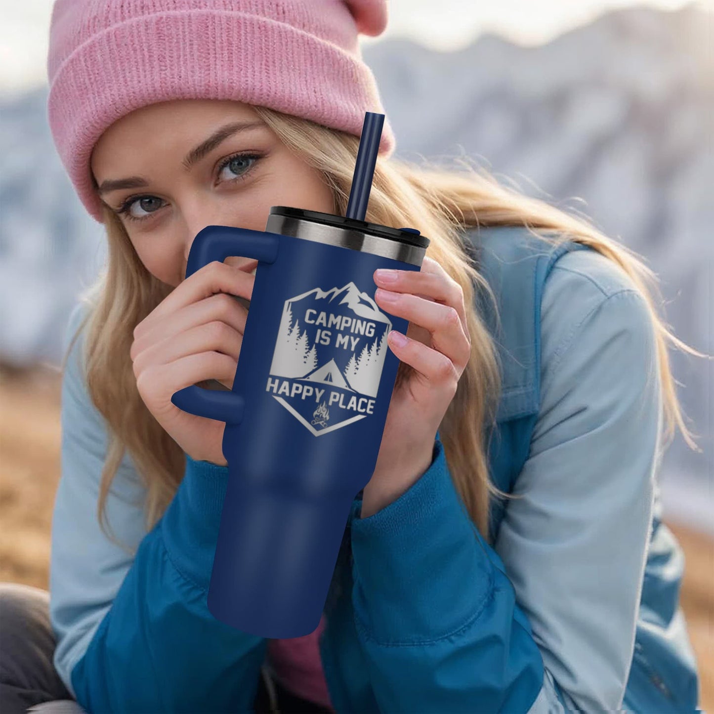 My Happy Place - Tumbler - Fallon Gifts