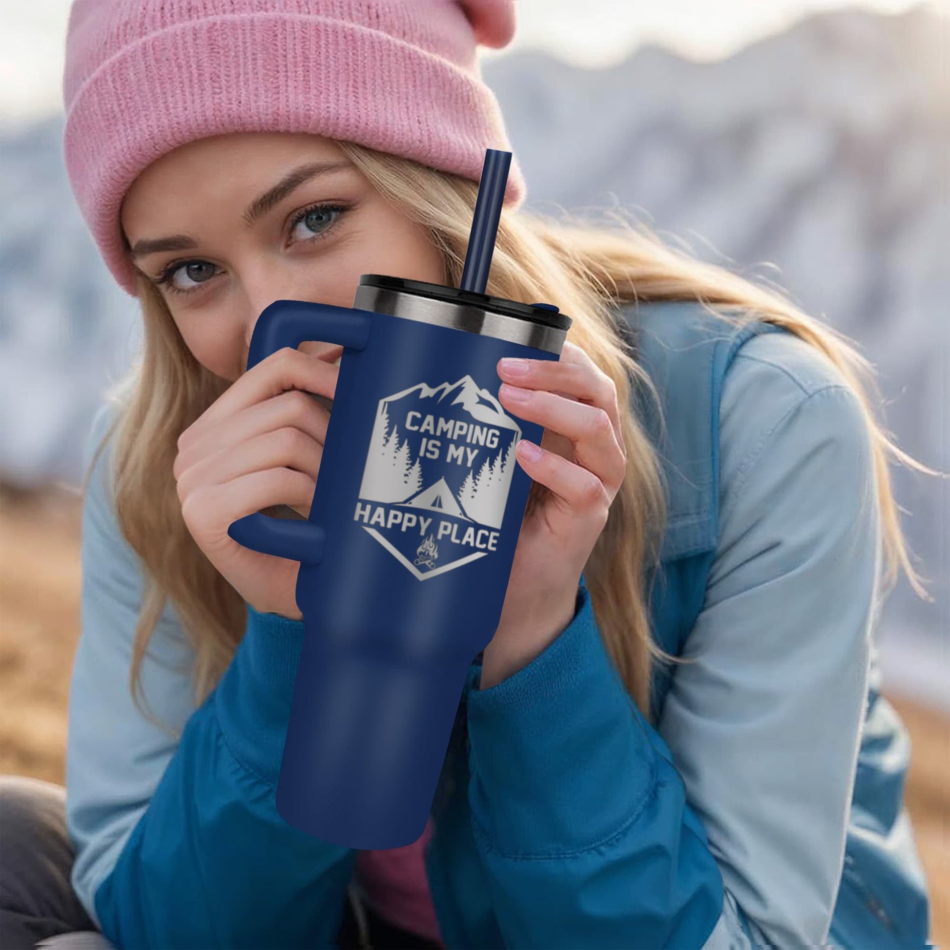 My Happy Place - Tumbler - Fallon Gifts