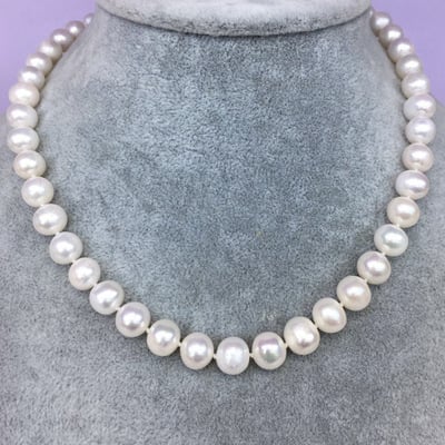Natural Freshwater Pearl Necklace Jewelry - Fallon Gifts