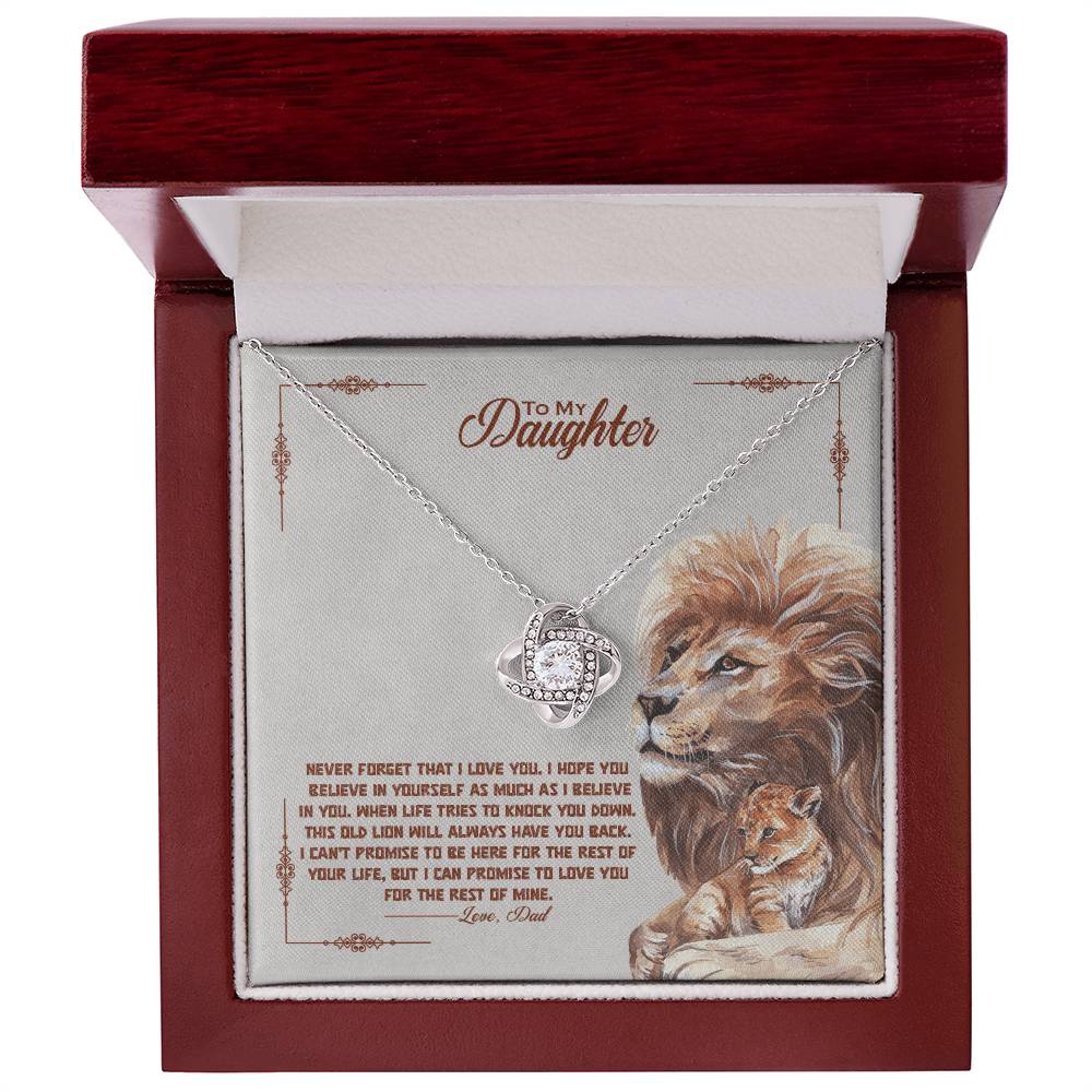 Never Forget - Love Knot Necklace - Fallon Gifts