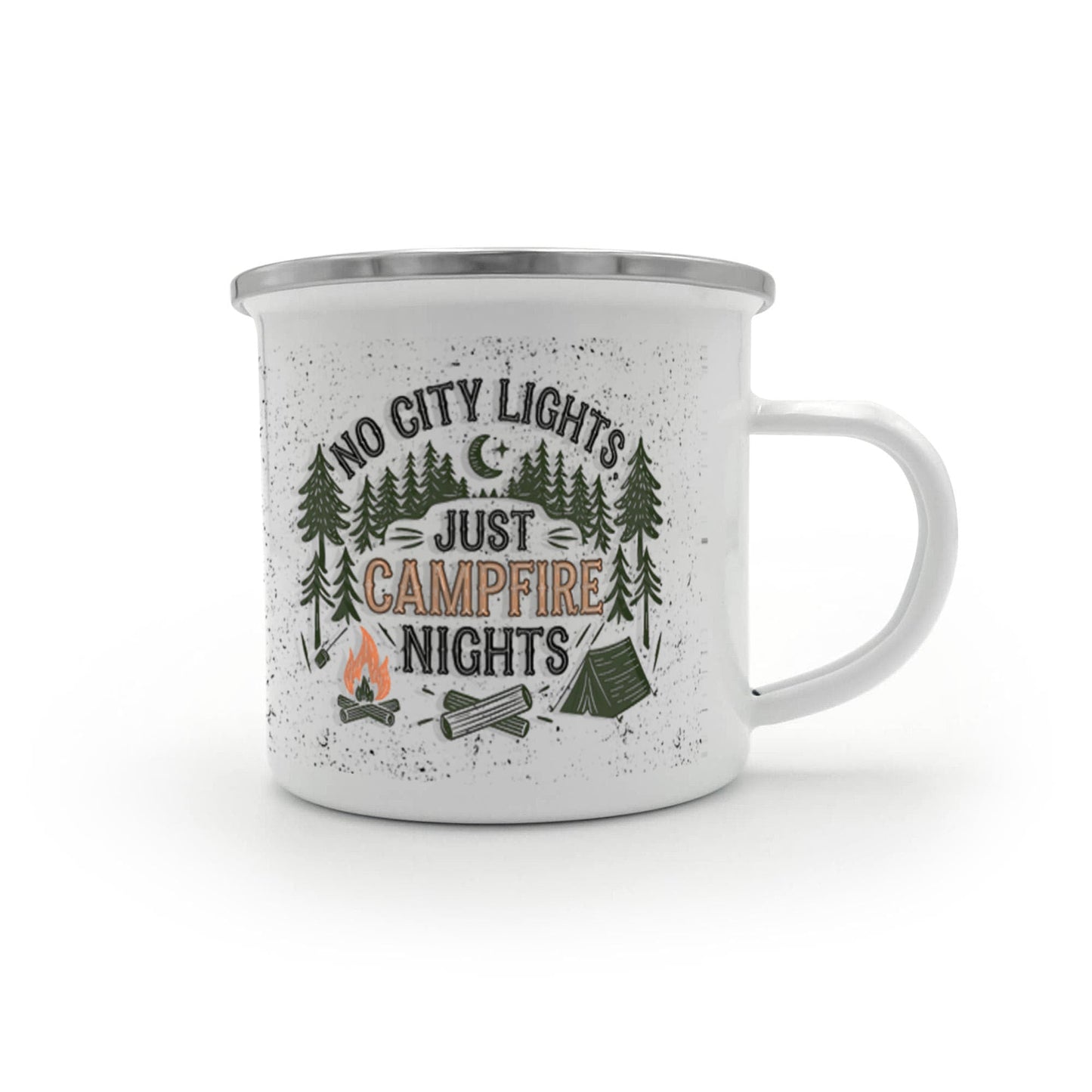 No City Lights - Camping Mug - Fallon Gifts