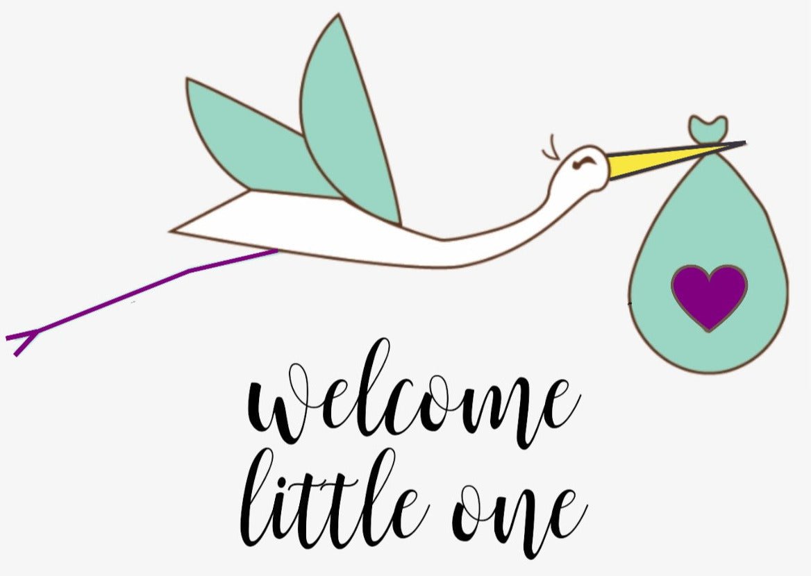Organic full care new baby gift set - welcome little one! - Fallon Gifts