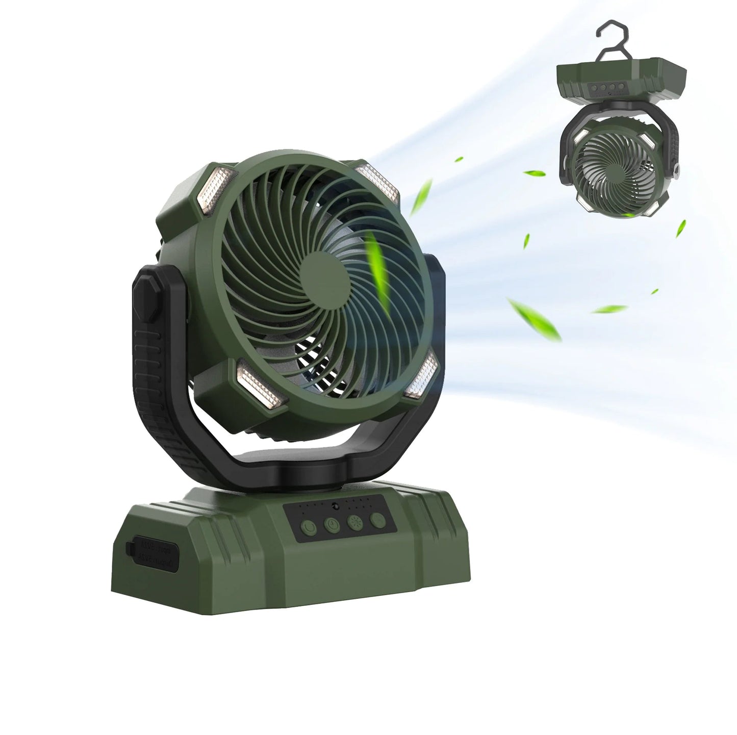 Outdoor Household Power Bank LED Light Camping Fan - Fallon Gifts