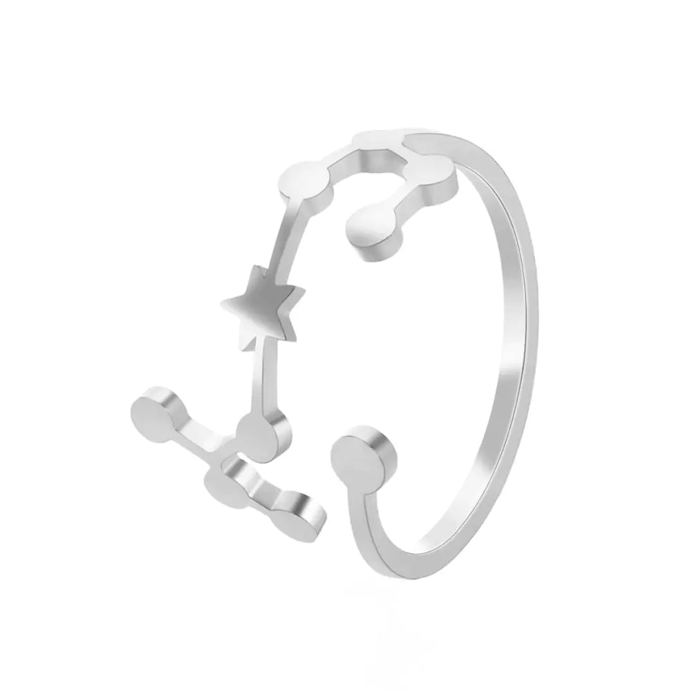 Personalized Stainless Steel Universal Fashion Ring - Fallon Gifts