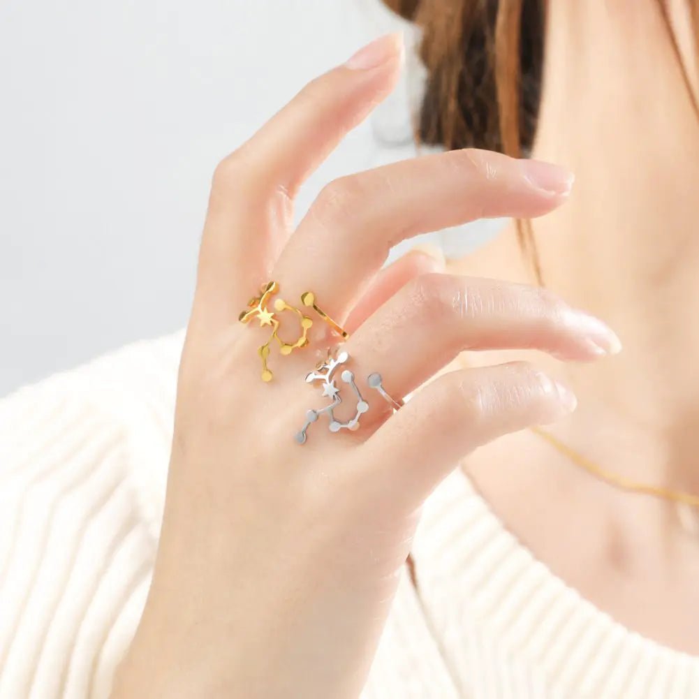Personalized Stainless Steel Universal Fashion Ring - Fallon Gifts