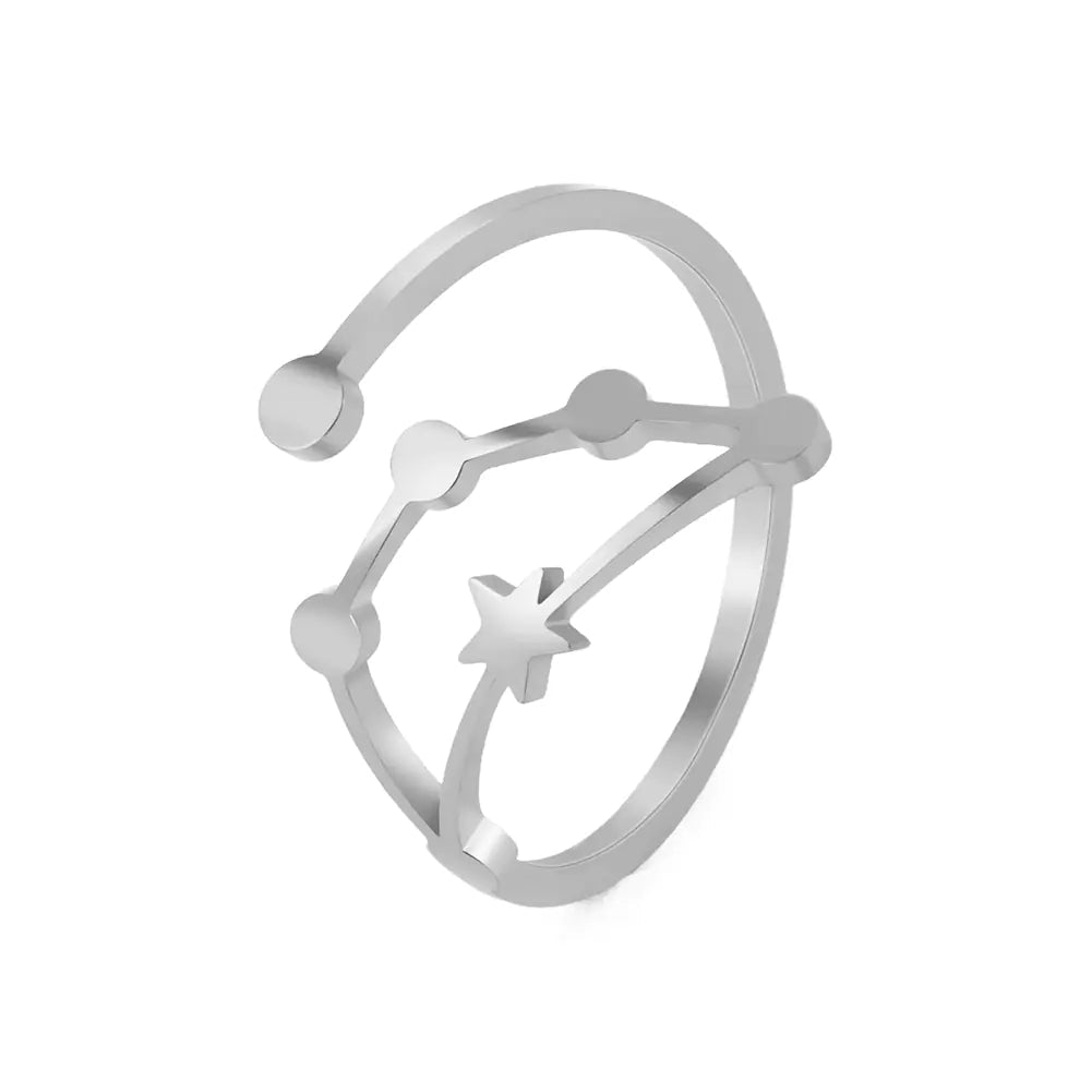 Personalized Stainless Steel Universal Fashion Ring - Fallon Gifts
