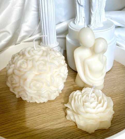 Rose Blossom Scented Candle - Fallon Gifts