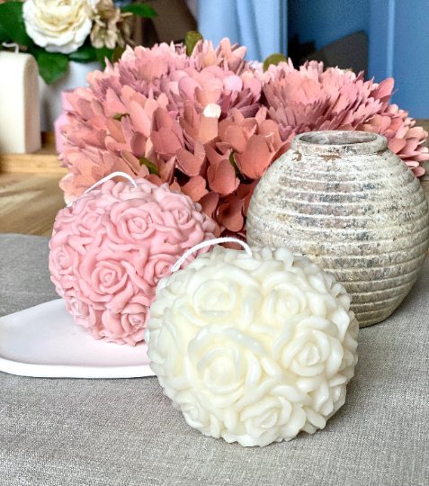 Rose Blossom Scented Candle - Fallon Gifts