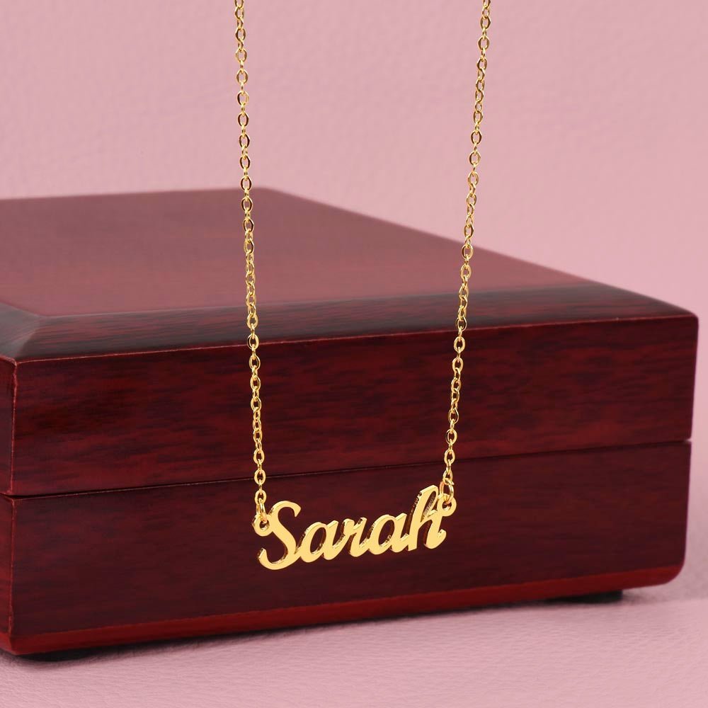 Signature Name Necklace Meaningful Gift for Mom - Fallon Gifts