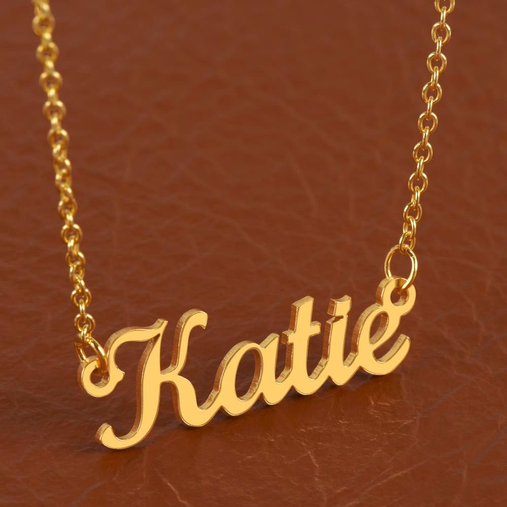 Signature Name Necklace Meaningful Gift for Mom - Fallon Gifts