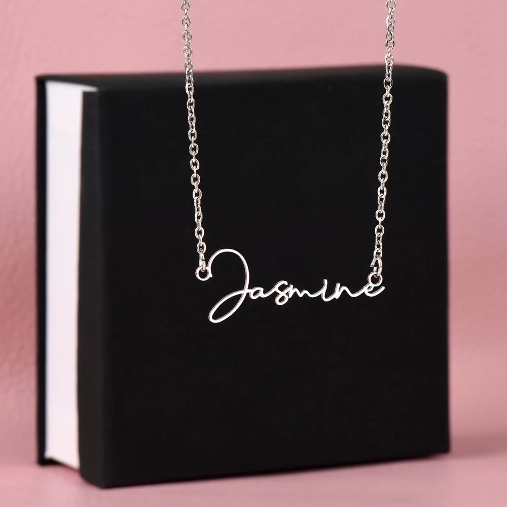 Signature Style Name Necklace - Fallon Gifts