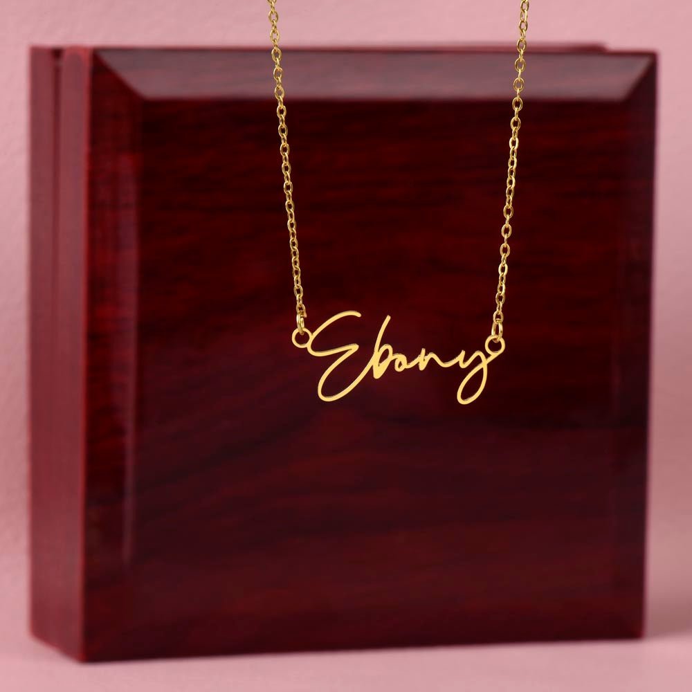 Signature Style Name Necklace - Fallon Gifts