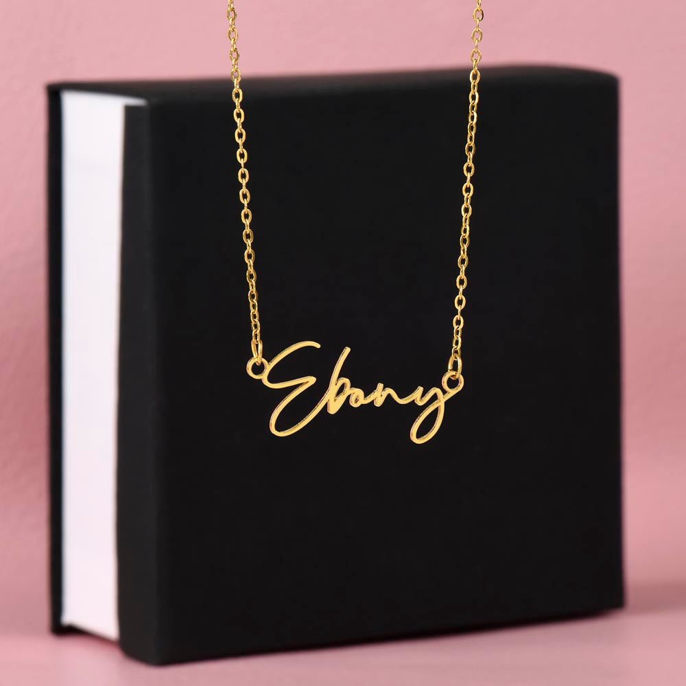 Signature Style Name Necklace - Fallon Gifts