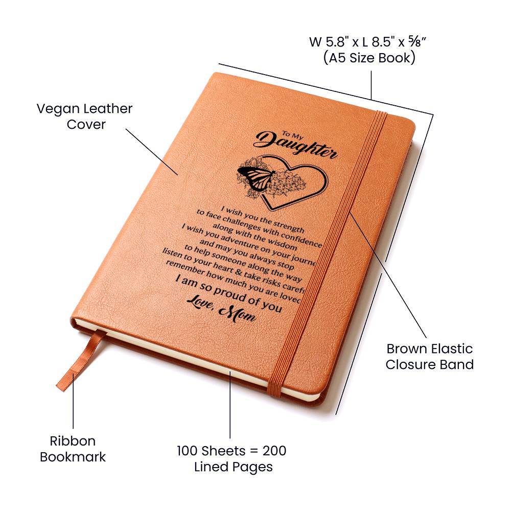 So Proud Of You - Leather Journal - Fallon Gifts