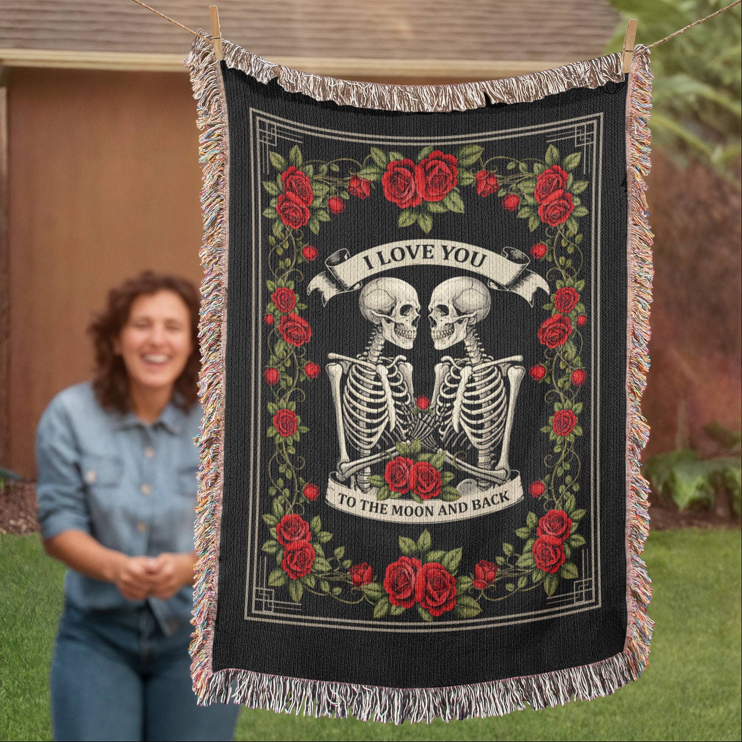 Til Death Do Us Part - Heirloom Blanket - Fallon Gifts