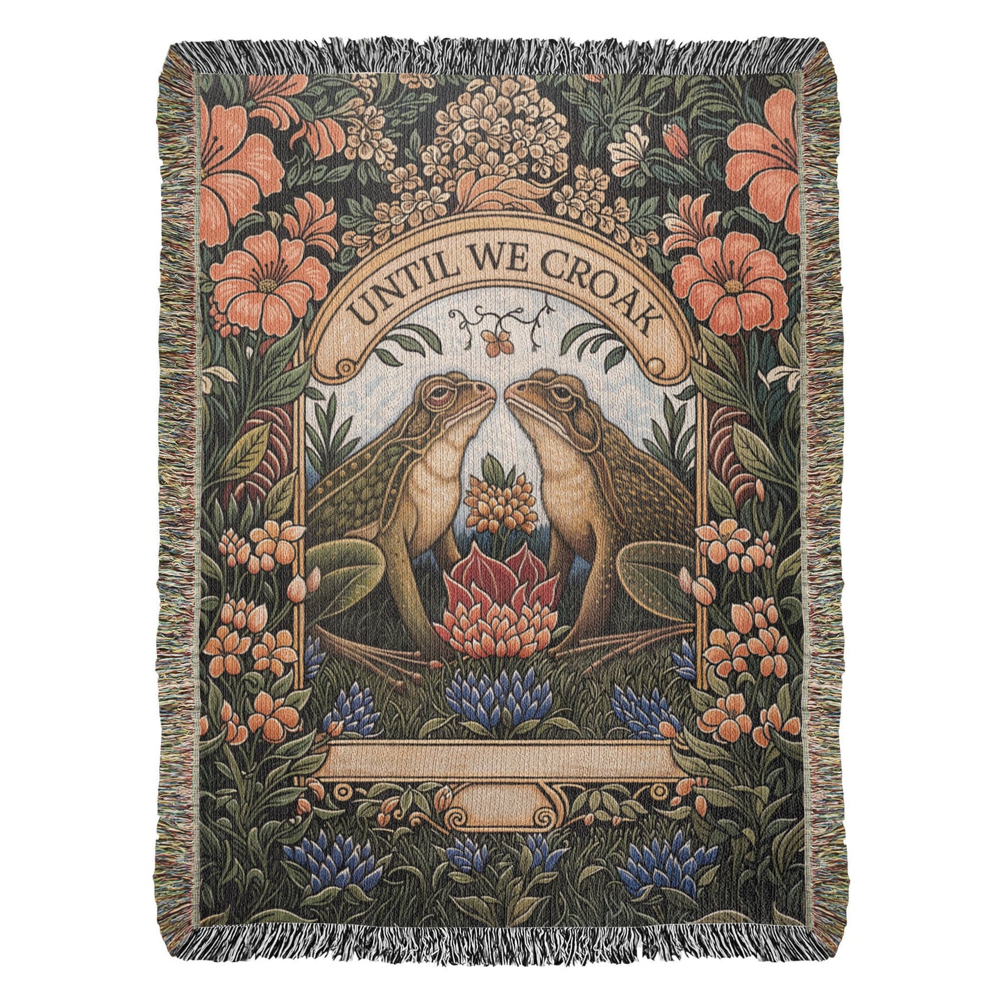Til We Croak - Heirloom Blanket - Fallon Gifts