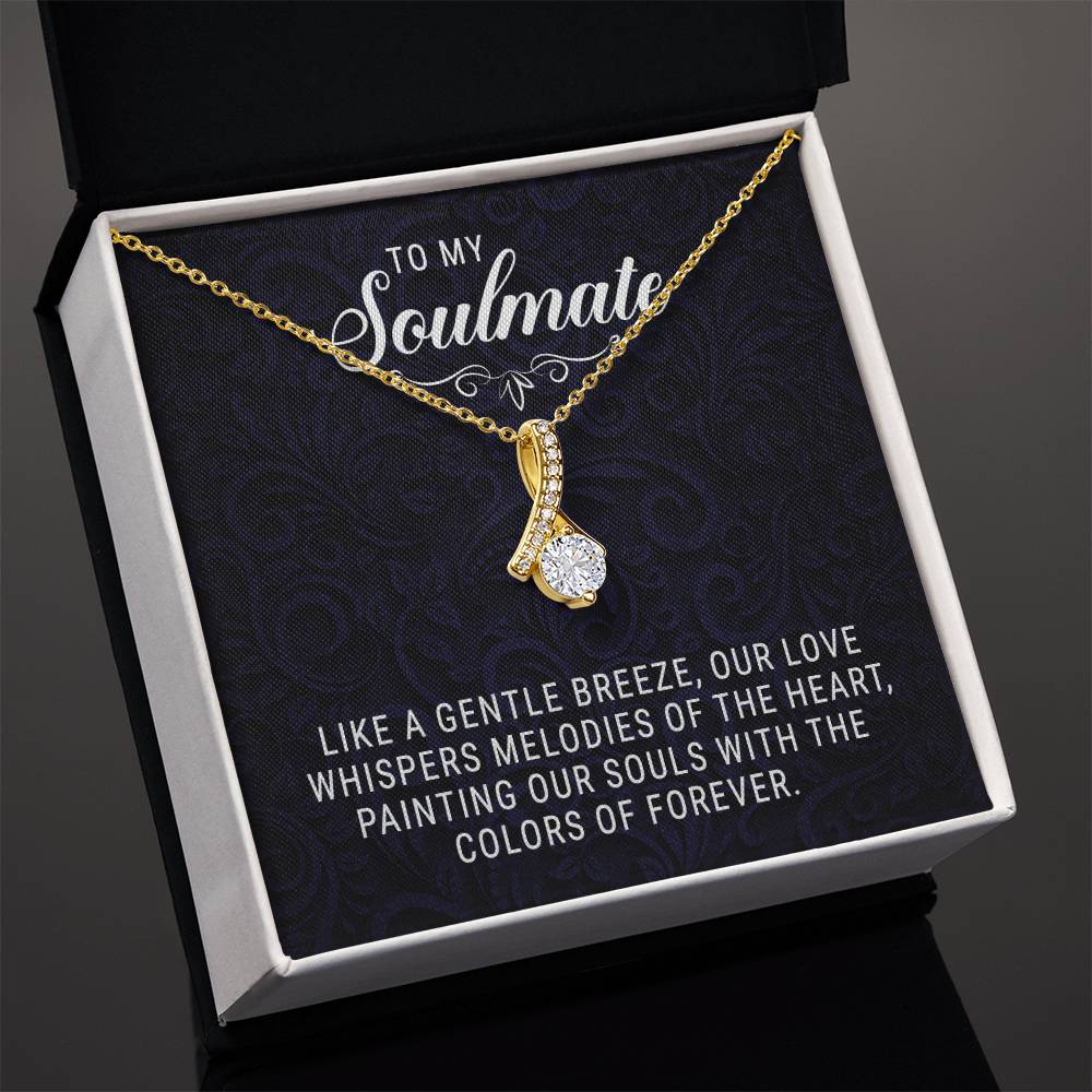 To My Soulmate - Allruing Beauty Necklace - Fallon Gifts