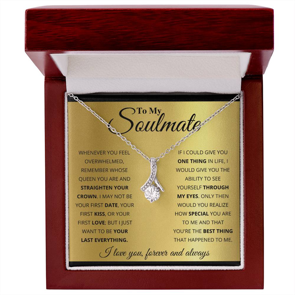 To My Soulmate Beauty Necklace - Fallon Gifts