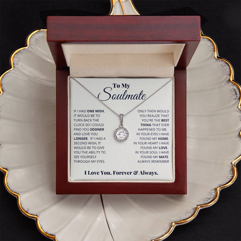 To My Soulmate - Eternal Hope Necklace - Fallon Gifts
