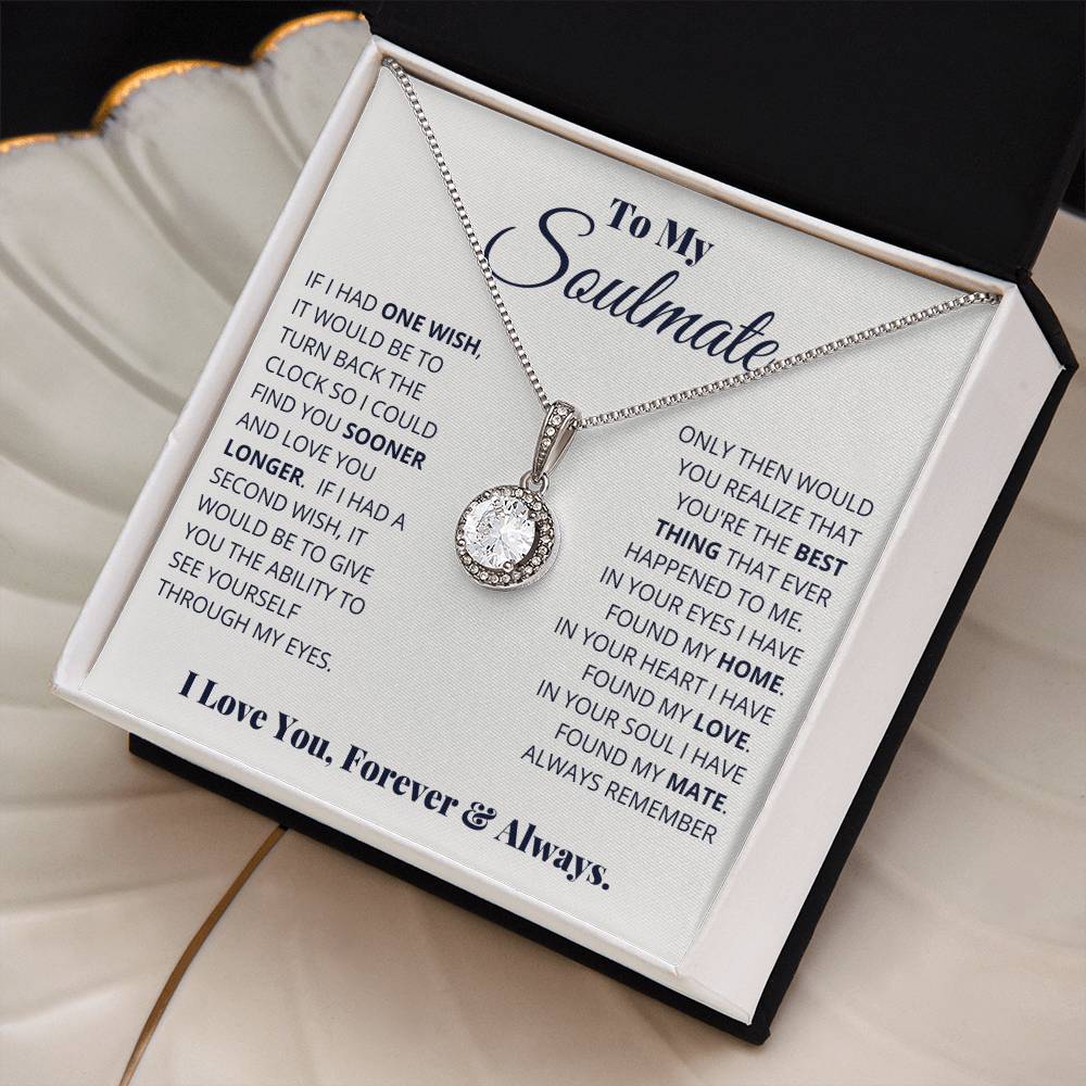To My Soulmate - Eternal Hope Necklace - Fallon Gifts
