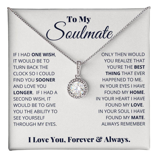 To My Soulmate - Eternal Hope Necklace - Fallon Gifts