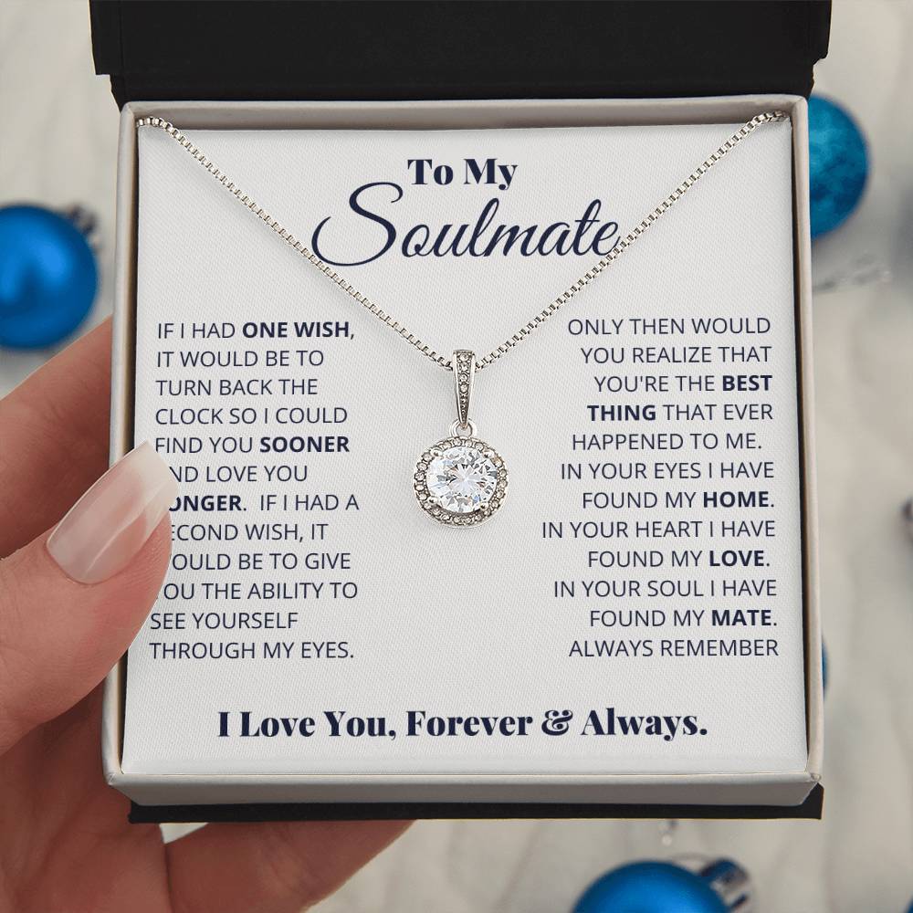 To My Soulmate - Eternal Hope Necklace - Fallon Gifts