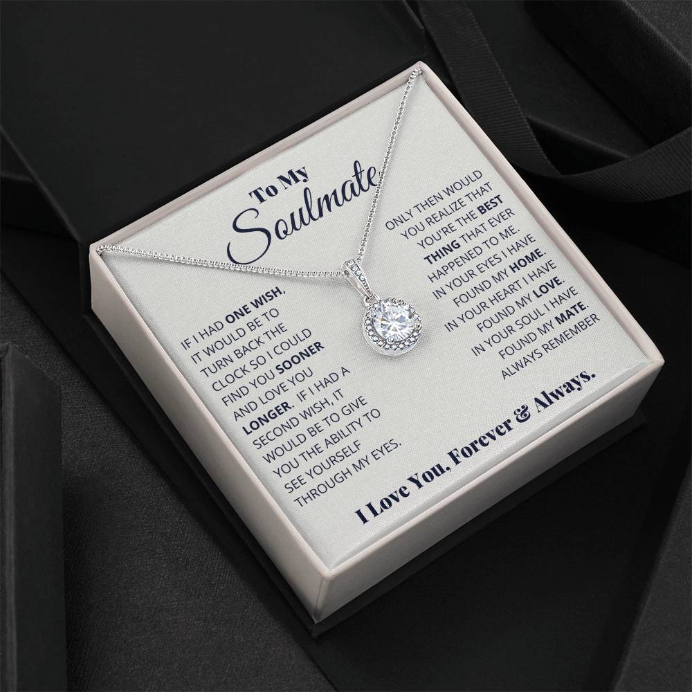 To My Soulmate - Eternal Hope Necklace - Fallon Gifts