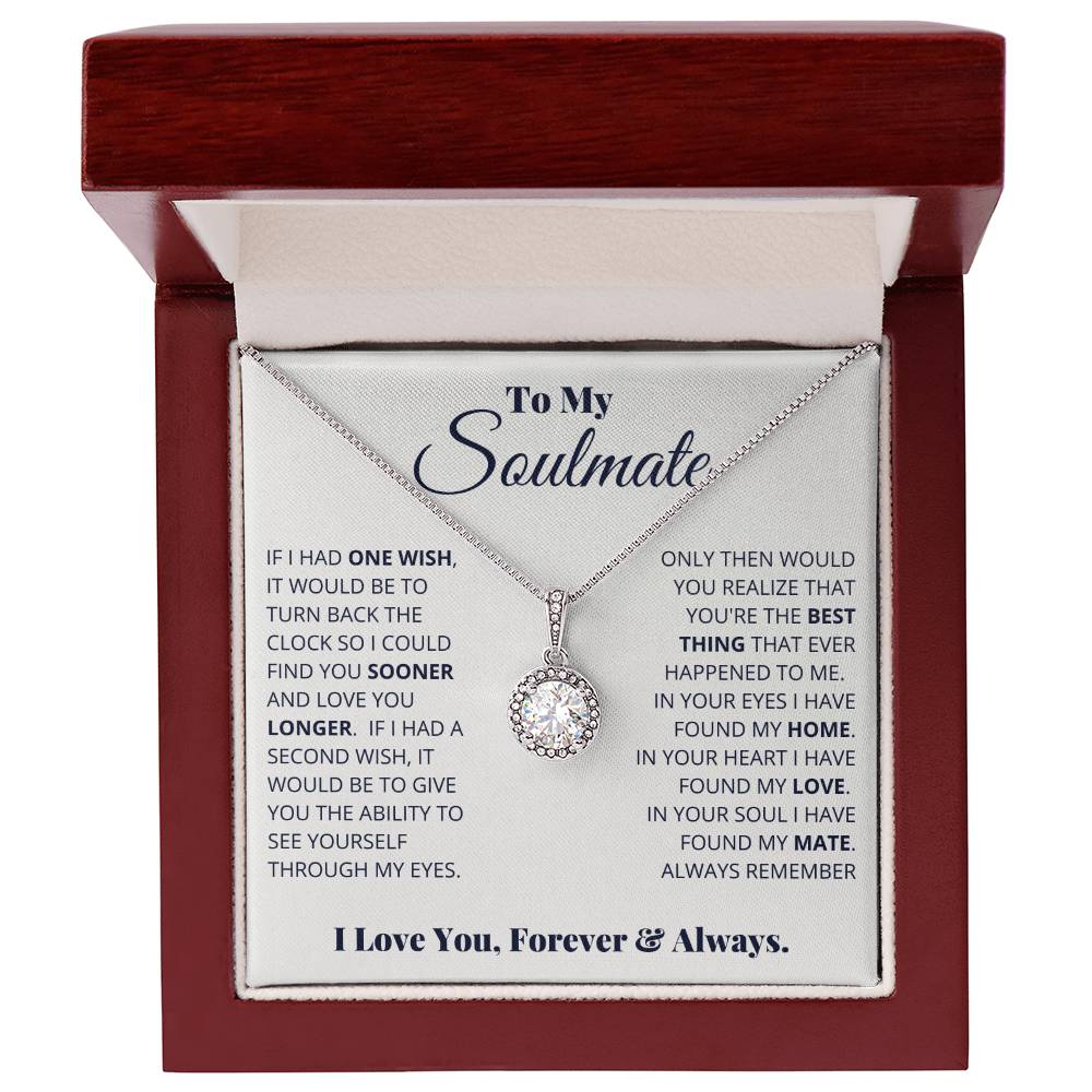 To My Soulmate - Eternal Hope Necklace - Fallon Gifts