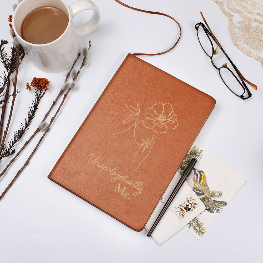 Unapologetically Me - Leather Journal - Fallon Gifts